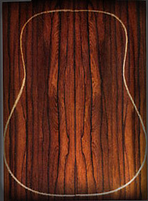 Malaysian Blackwood guitar