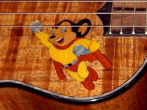 mighty mouse ukulele inlay