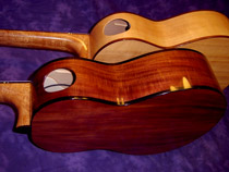 Hawaiian Milo ukulele wood